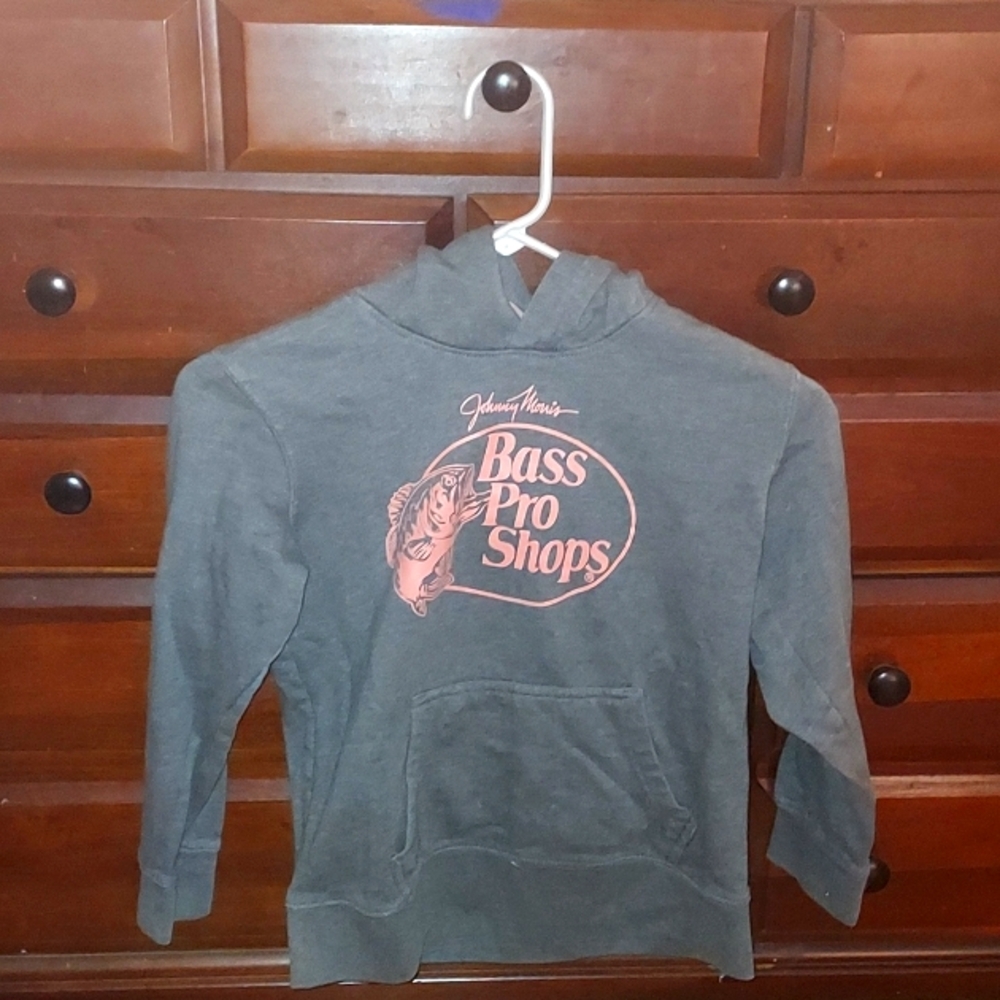Bass Peo Shops Boys Youth Large Green Hoodie